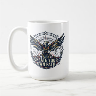 Caneca de Café de Cerâmica Personalizada Águia - C