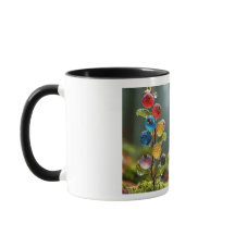 caneca de café de cereja de cerâmica