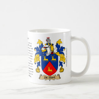 Caneca De Café De Cervo, a origem, o significado e a crista