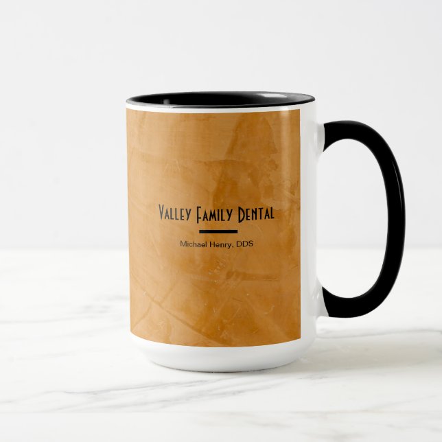 Caneca de Café de Clínica Dentária (Direita)