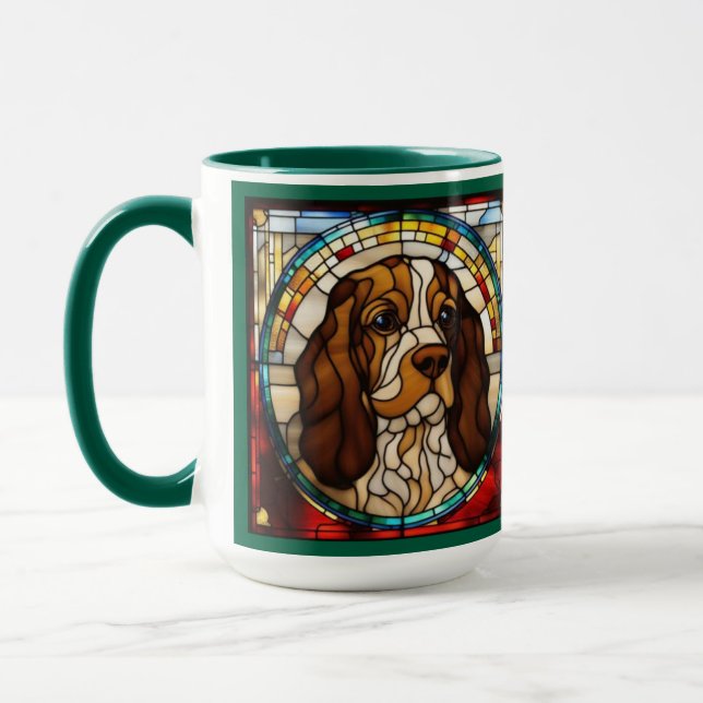 Caneca de café de Cocker Spaniel Fofo (Esquerda)