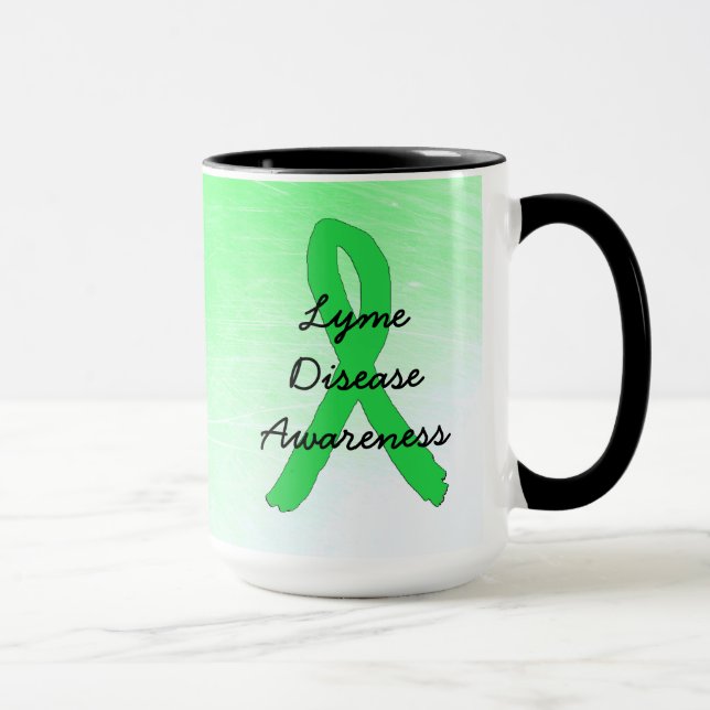 Caneca de Café de Conscientização da Doença de Lym (Direita)