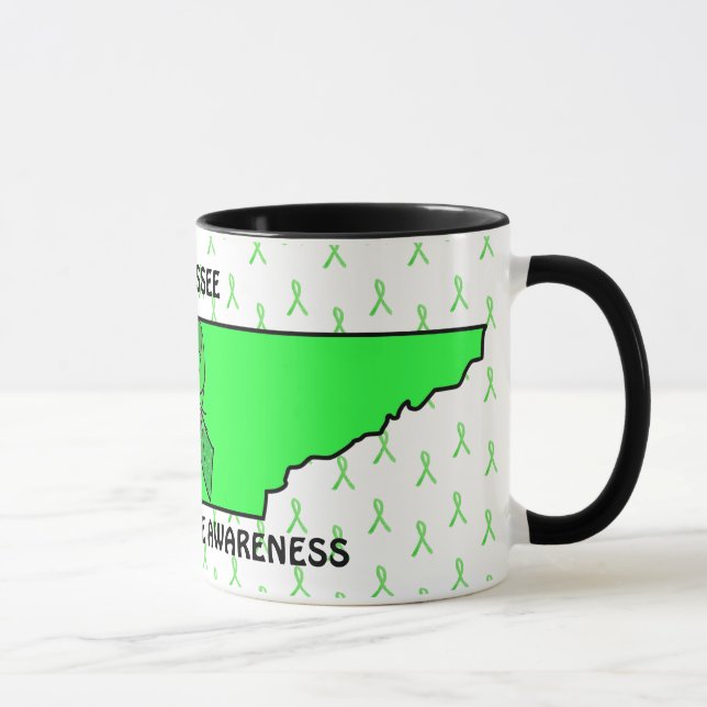 Caneca de Café de Conscientização sobre Doença de  (Direita)