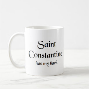 caneca de café de constantina de santo