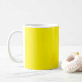 Caneca de Café de Cor Sólida Simples