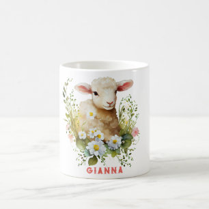 Caneca de Café de Cordeiro Personalizada