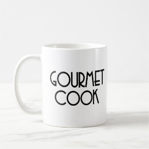 Caneca de café de cozinha gourmet