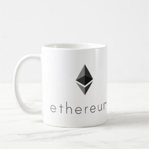 Caneca de café de Cryptocurrency do símbolo do