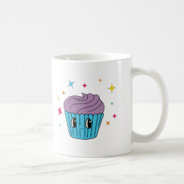 Caneca de Café de Cupcake Pastel Fofa