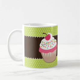 Caneca de café de Customizável Cupcake Empresa
