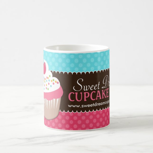 Caneca de café de Customizável Cupcake Empresa (Centro)