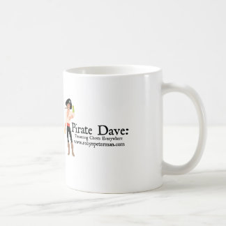 Caneca de café de Dave do pirata