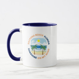 Caneca de Café de Daytona Beach Flórida