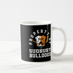 Caneca De Café De diversão do bulldog de Sudbury 1