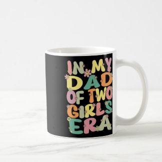 Caneca De Café De Duas Meninas Em Meu Pai De 2 Meninas Era Fathe