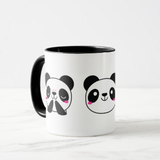 Caneca de café de Emoji da panda