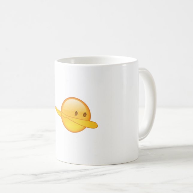 Caneca de café de Emoji da solha (Frente Esquerda)