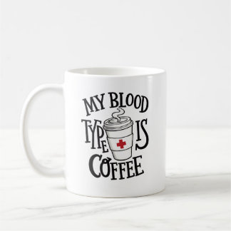 Caneca de Café de Enfermeira Engraçada – Meu Tipo