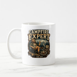 Caneca de Café de Especialista em Fogueira Diverti