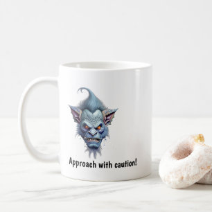 Caneca de Café de Fantasia de Goblin Mal-Humorado