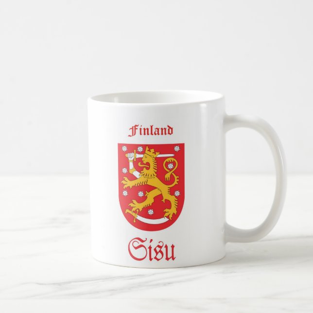 Caneca de café de Finlandia Sisu (Direita)