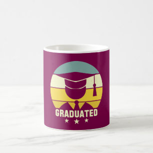 Caneca de Café de Formatura Comemoração de Graduaç