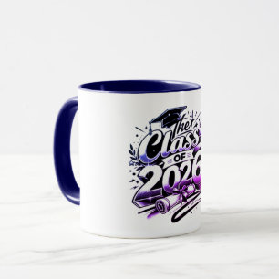 Caneca de Café de Formatura da Turma de 2026, 11 o