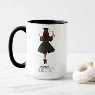 Caneca de Café de Formatura Sassy Personalizada