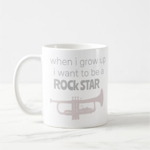 Caneca de Café de Futuro Astro do Rock