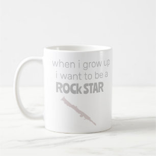 Caneca de Café de Futuro Astro do Rock