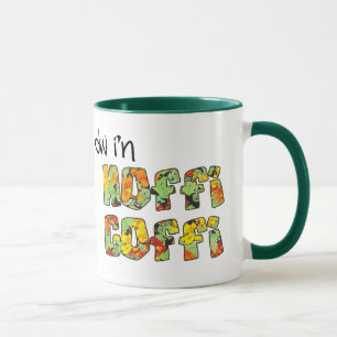 Caneca de café de Galês: Hoffi Coffi, teste padr