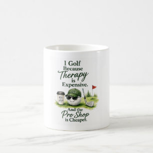 Caneca de Café de Golfe Presente de Humor de Golfi