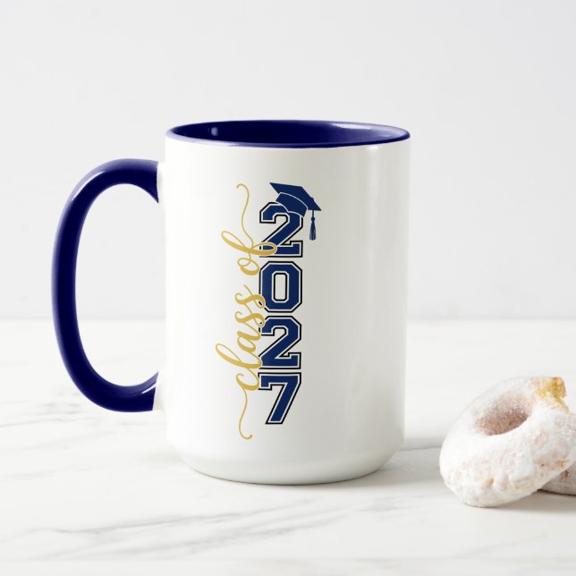Caneca de Café de Gradução (Com Donut)