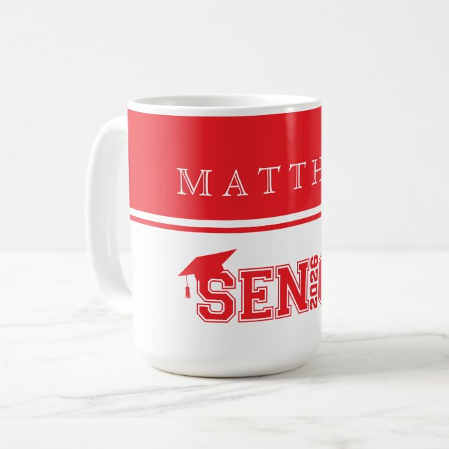 Caneca de Café de Gradução (Frente Esquerda)