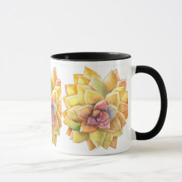 Caneca de café de Graptopetalum