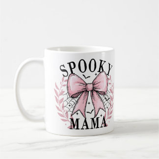 Caneca de Café de Halloween Mãe Assustadora Fofa