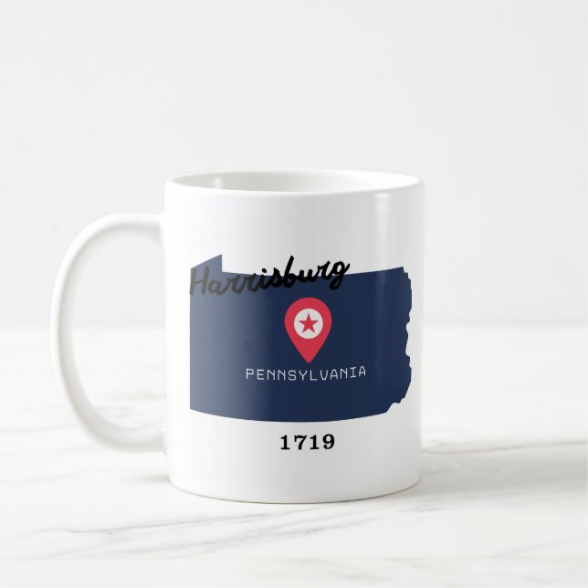 Caneca de café de Harrisburg  (Esquerda)