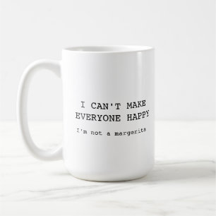 Caneca de Café de Humor Engraçado Margarita