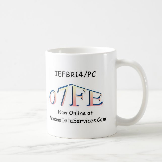 Caneca de café de IEFBR14/PC (Direita)