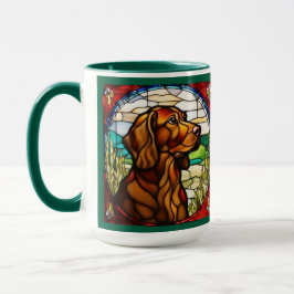 Caneca de café de Irish Setter fofa
