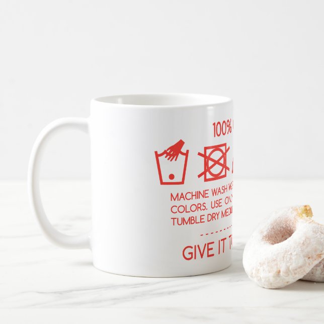 Caneca De Café Dê isso para sua mãe 4 (Com Donut)