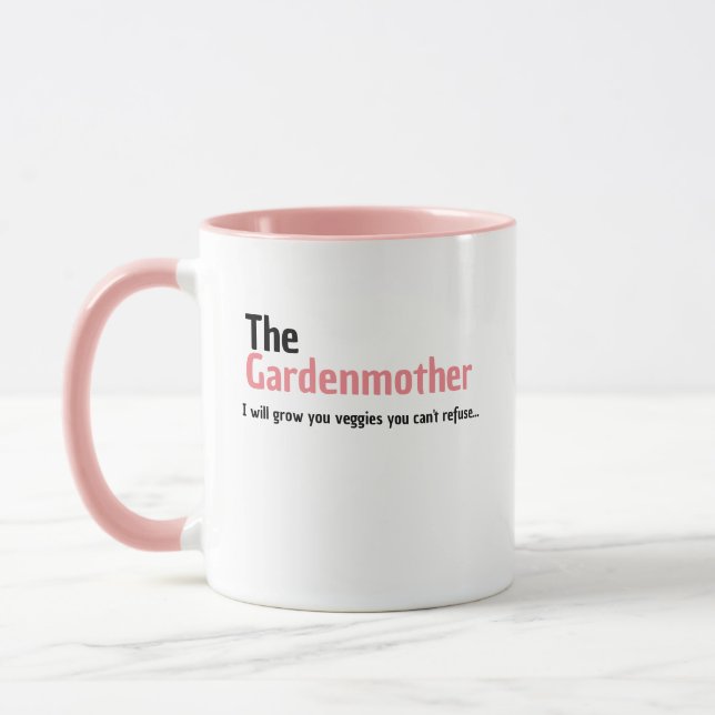 Caneca de café de jardinagem (Esquerda)