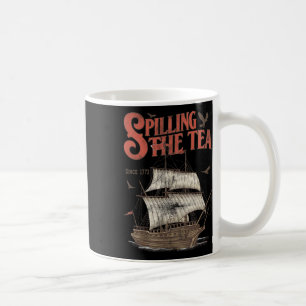 Caneca De Café De Julho Esmagando O Chá Desde 1773 Ensinando Hist