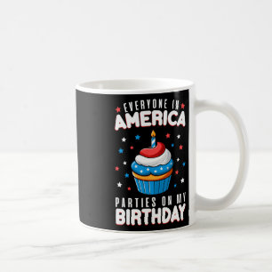 Caneca De Café De Julho, Garota Festa de aniversário, Quarto De J