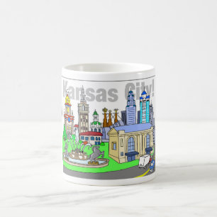 Caneca de café de Kansas City