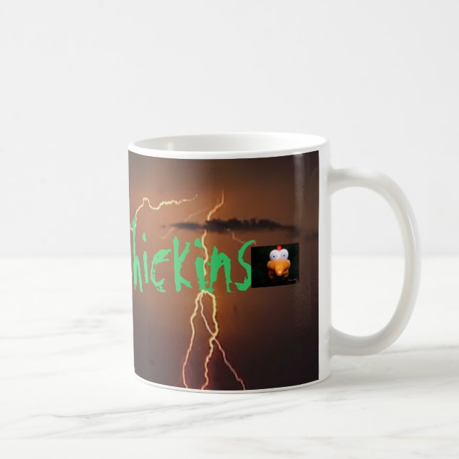 Caneca de café de Kickin Chickin (Direita)