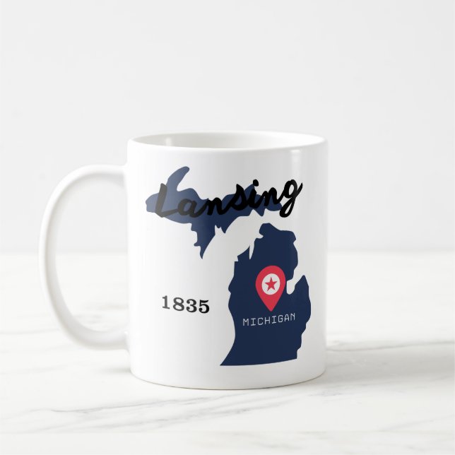 Caneca de café de Lansing  (Esquerda)