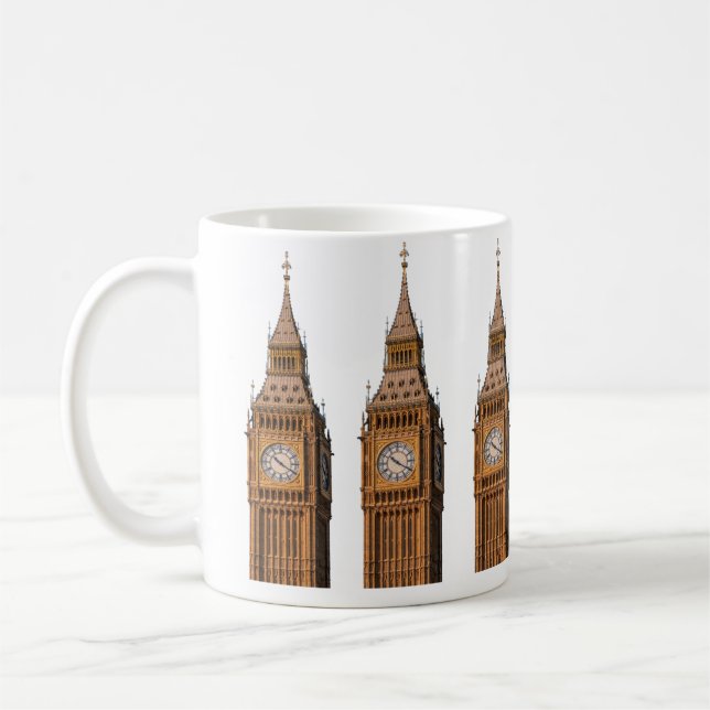 Caneca de café de lata grande (Esquerda)