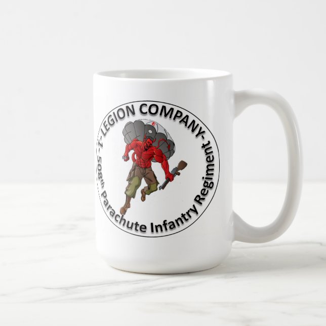 Caneca de café de Legião Empresa OEF (Direita)