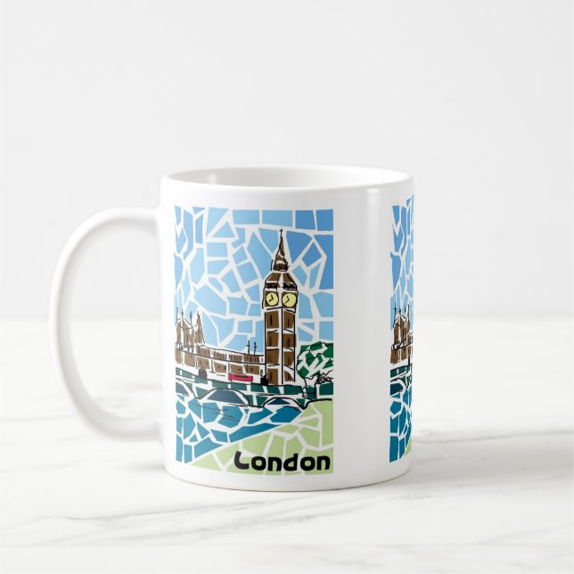 Caneca de café de Londres (Esquerda)